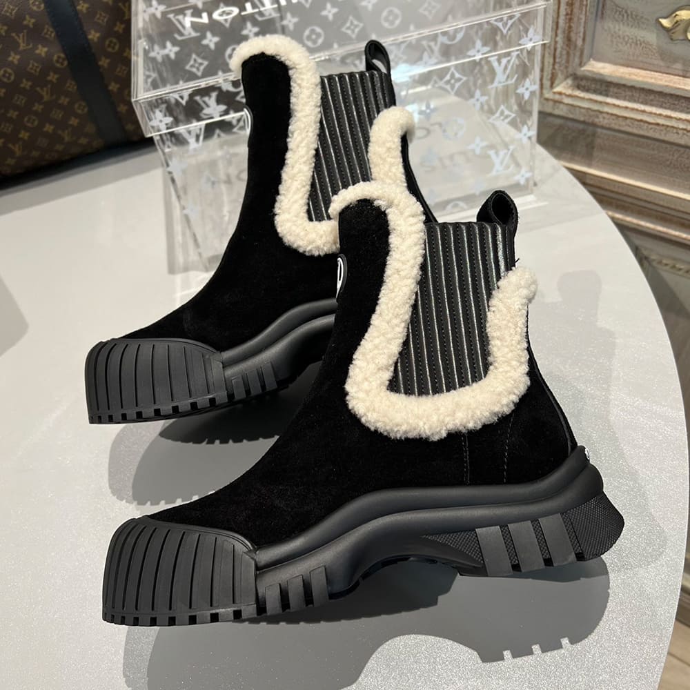 LV Ruby Flat Ankle Boot