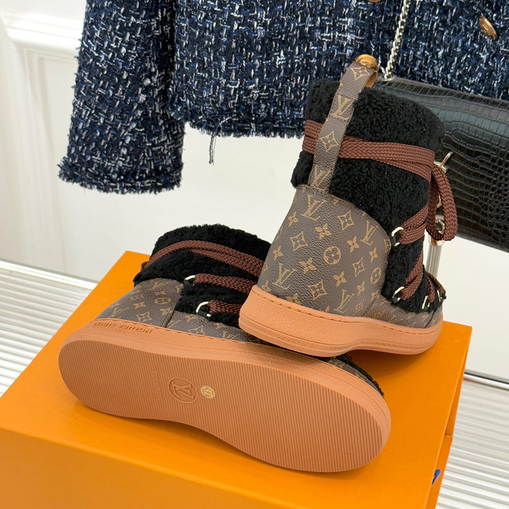 LV Cloud Lace-Up Ankle Boot Sneaker