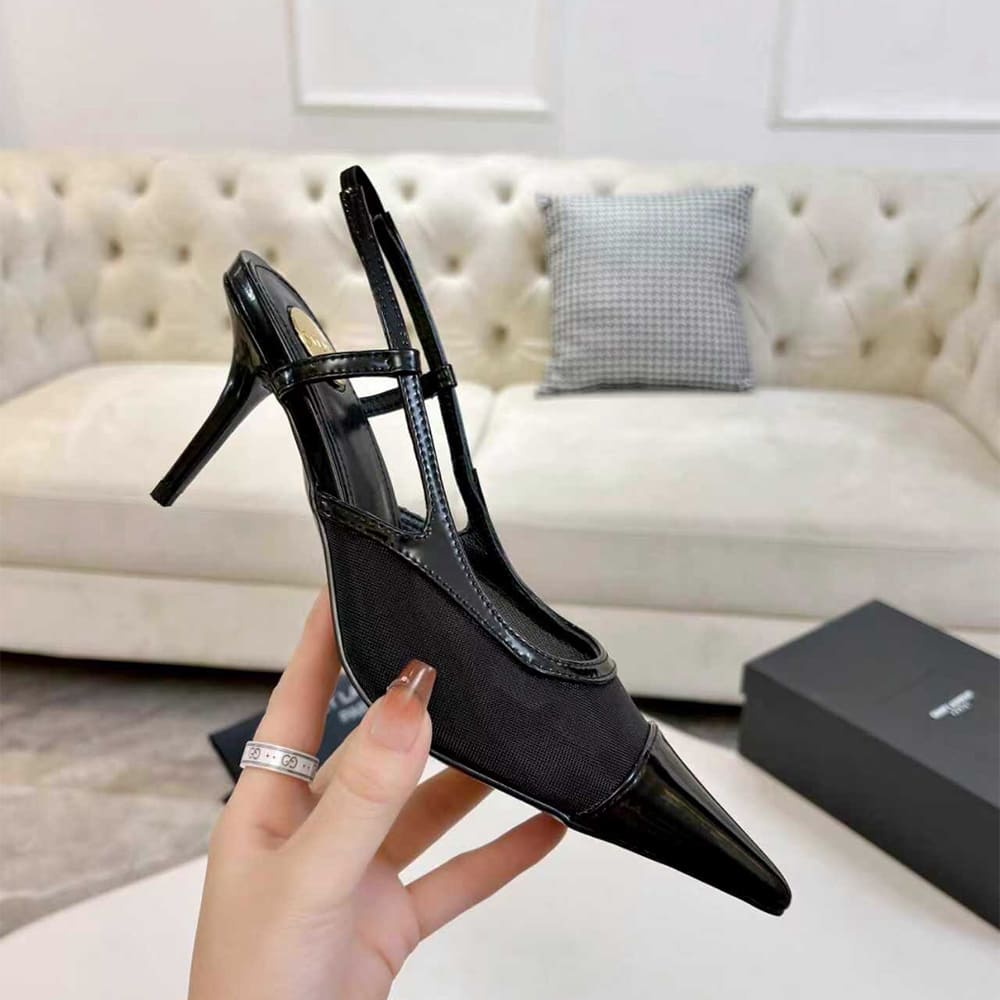 Y51 slingback pumps