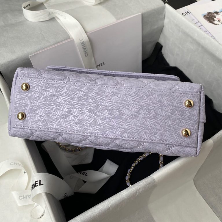 Ch**el Coco Handle Bag Small