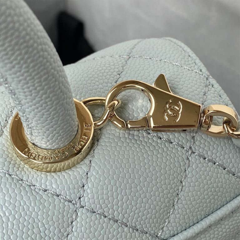 Ch**el Coco Handle Bag Small
