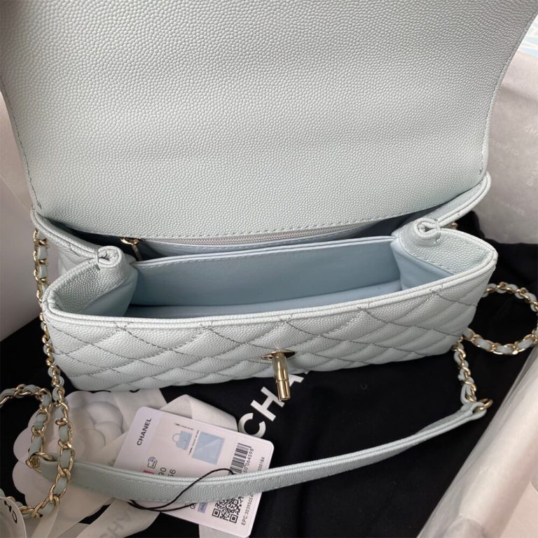Ch**el Coco Handle Bag Small