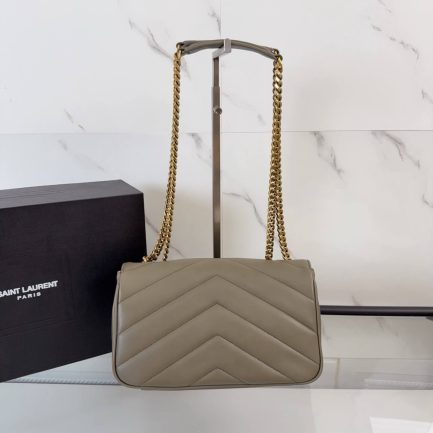 LOULOU small in MATELASSÉ lambskin